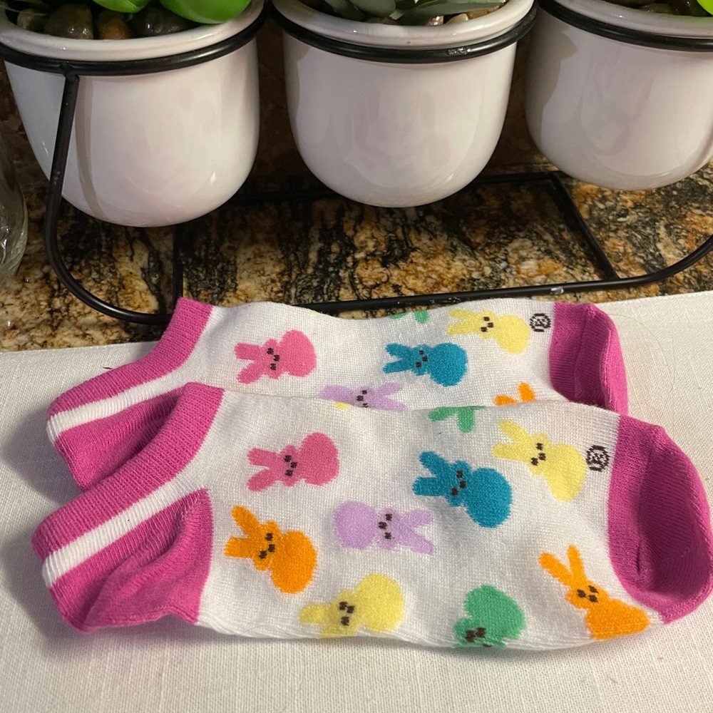 Colorful Bunny Patterned Socks